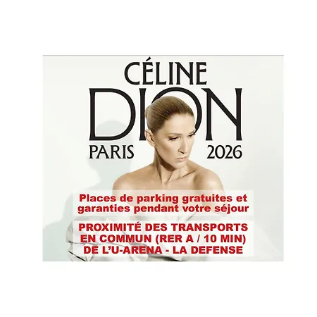 Sdb Privees A Parking Gratuit Pres De Paris 3*